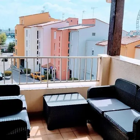 2 Chambres, Loggia, Piscine, Parking. Apartment Agde